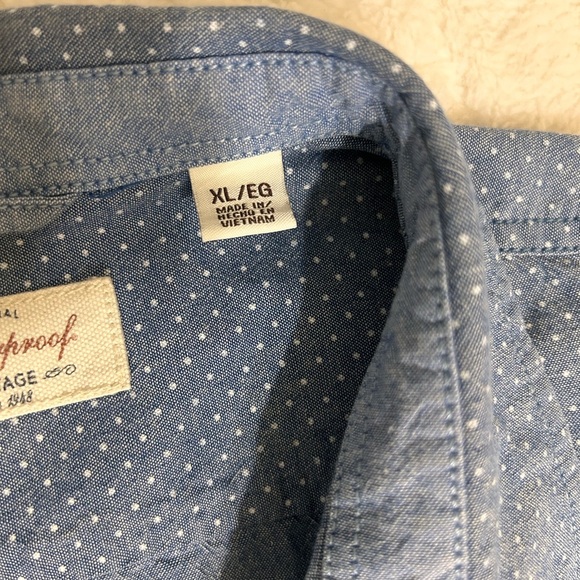 Weatherproof Blue Blouse with Soft Fabric and Relaxed Fit - Picture 5 of 6